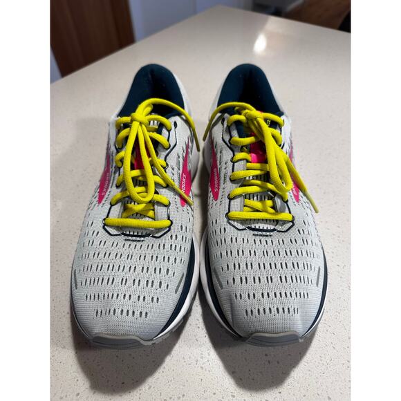 Brooks Ghost 13 Running Shoes Women's Sz 10 B Ice Flow Pink Sneakers - Picture 3 of 7